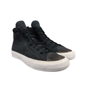 Converse Shoes Womens 10 Sneakers Chuck Taylor All Star II Flyknit Hi Lunarlon